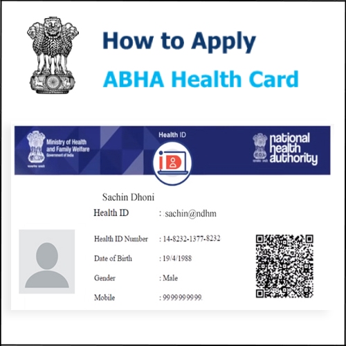 Apply ABHA Health Card Online