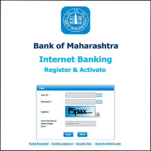 Bank of Maharashtra Net Banking Login First Time