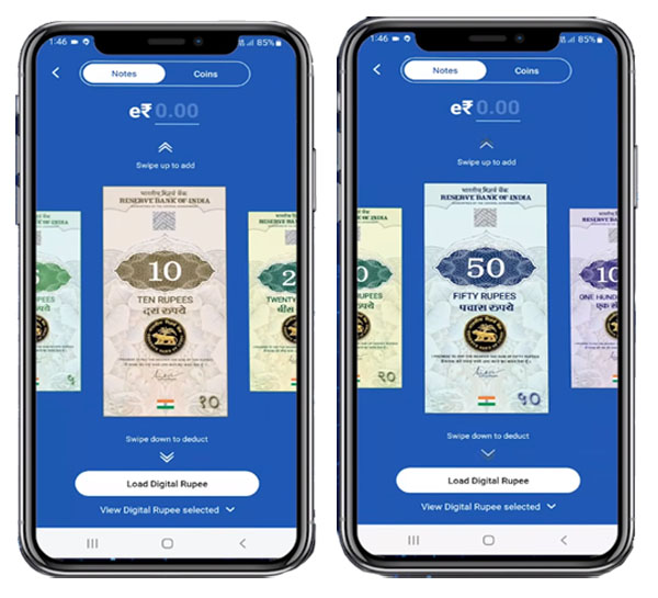 Central Bank Digital Currency on Mobile
