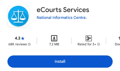 Check Court Case Date and Case Status Online Step 1