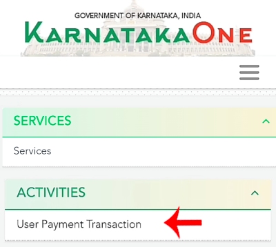 Check E-Challan Payment History Step 2