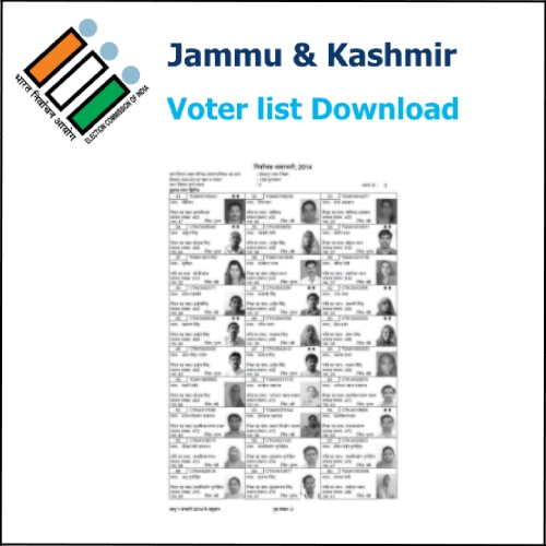 Check Your Name and Download Kashmir & Ladakh Voters List