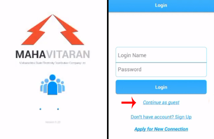 Check and Pay Your Electricity Bill Using the Mahavitaran App Step 2