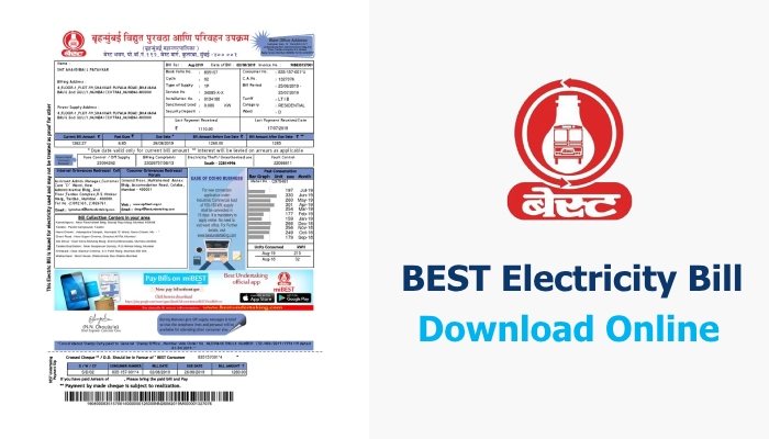 Download BEST Electricity Bill Online