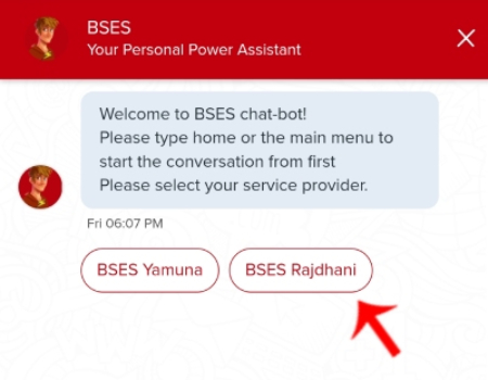 Download BSES Rajdhani Delhi Power Bill without OTP Step 2