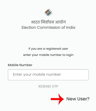 Download Voter Card Online Step 2