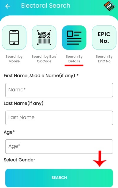 Download Voter Card Online Step 8