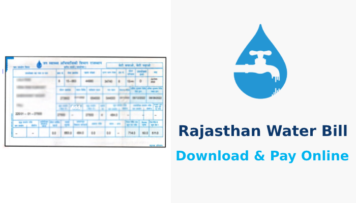 Download and Pay Rajasthan Water Bill Online