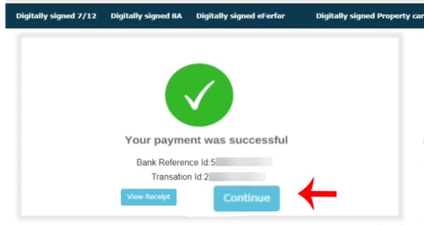 Get Your Digital Signed Property Card Online in Maharashtra Step 8