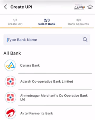 How To Activate UPI Service In Canara Bank ai1 Mobile Banking App Step 5