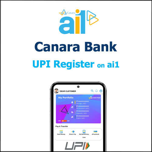How To Activate UPI Service In Canara Bank ai1 Mobile Banking App Step