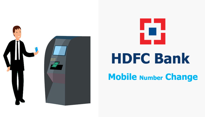 How To Change HDFC Account Registered Mobile Number via ATM