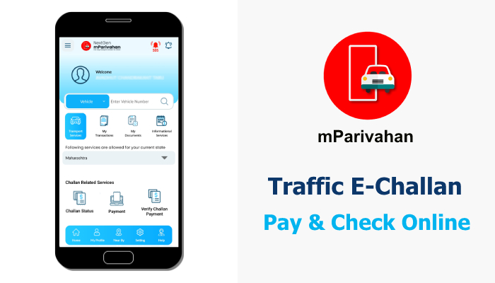 How To Check and Pay Traffic Fines E-Challan in mParivahan App