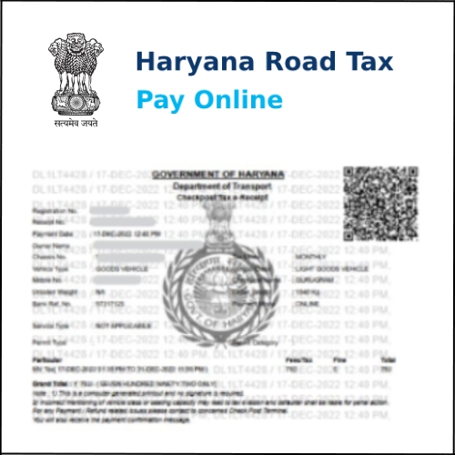 How To Pay Haryana Road Tax Online