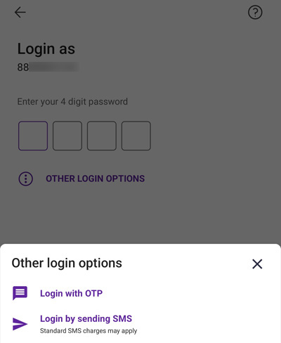 How To Reset a Forgotten PhonePe Password Step 1