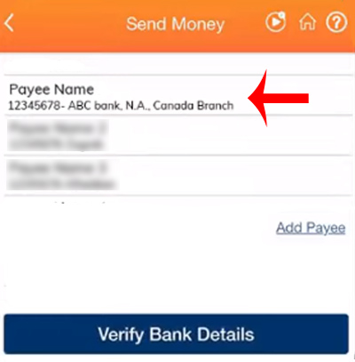 How To Send Money From India To Overseas with iMobile Pay Step 6