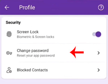 How do I change my PhonePe password Step 3