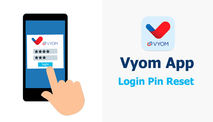 How reset Union Vyom app Login Pin