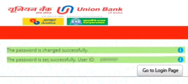 How to Activate Union Bank Internet Banking Online Step 10