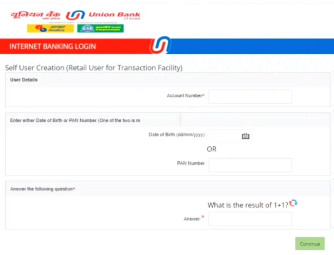 How to Activate Union Bank Internet Banking Online Step 6