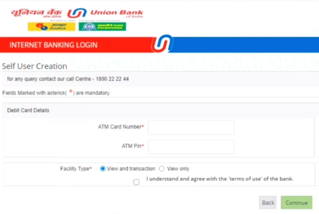 How to Activate Union Bank Internet Banking Online Step 7