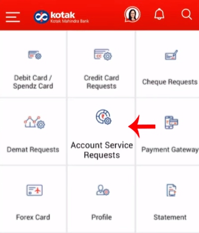 How to Change Kotak Mahindra Bank Home Branch Online Step 3