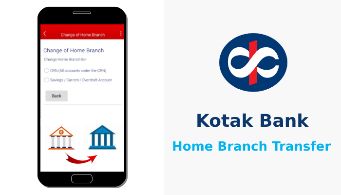 How to Change Kotak Mahindra Bank Home Branch Online