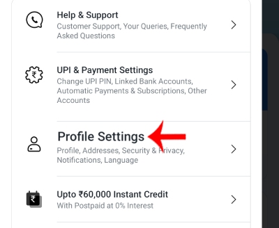 How to Change Paytm Mobile Number Step 2