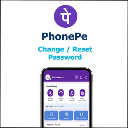How to Change or Reset PhonePe Password