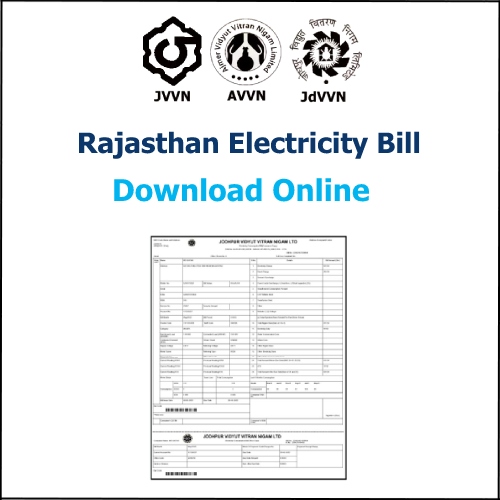 Download Rajasthan JdVVNL JVVN and AVVNL Electricity Bill Online