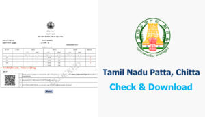 Tamil Nadu Patta, Chitta & Adangal/ Land Records - BankBooklet.com