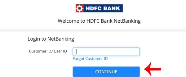 How to Increase HDFC Account Fund Transfer Limit Step 1