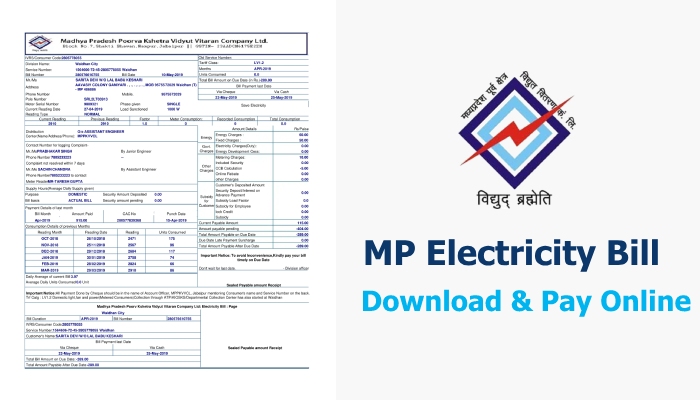 How to Pay and Download Madhya Pradesh Electricity Bill Online