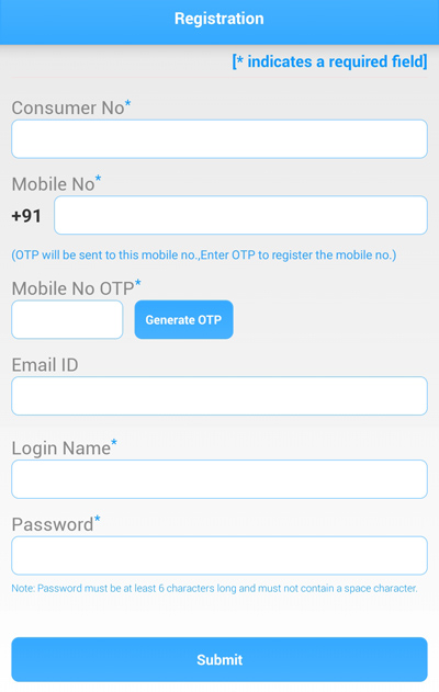 How to Send Electricity Meter Reading Using Mahavitaran App Step 3