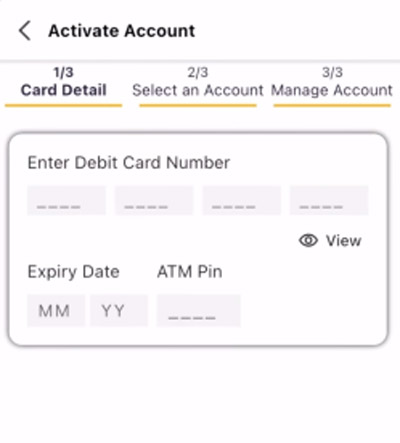 How to activate Canara Bank Mobile Banking App ai1 Step 5
