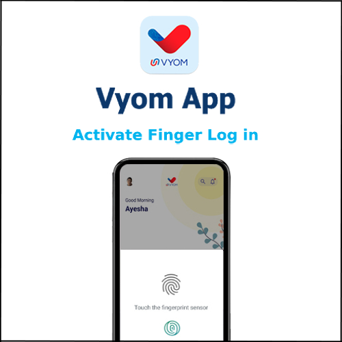How to activate Fingerprint Lock on Union Vyom App