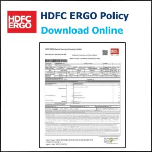 How To Download HDFC ERGO General Insurance Policy Online - BankBooklet.com