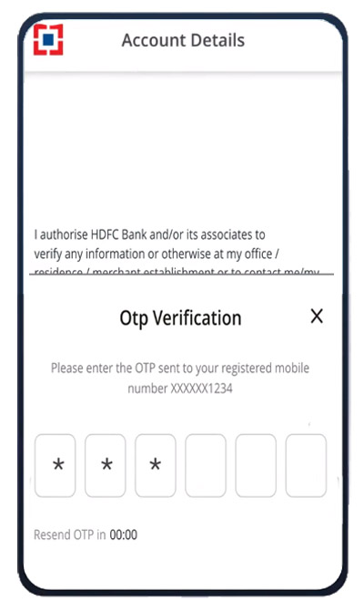 How to register HDFC bank Smarthub Vyapar App Step 3