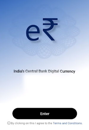 How you can use the e Rupee Step 1