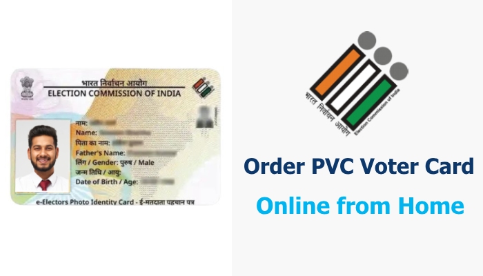 Order Free PVC Voter Card Online from Home