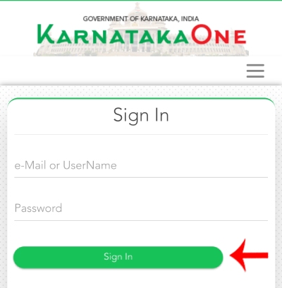Pay Karnataka Traffic Police E-Challan Online Step 1