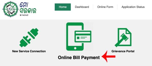 Pay Your Odisha Electricity Bill Online Step 1