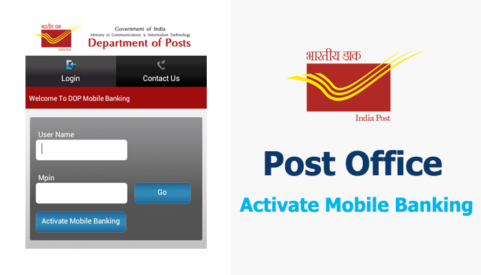 Post Office Mobile Banking – How to Register and Log In on the India Post Office Mobile Banking app