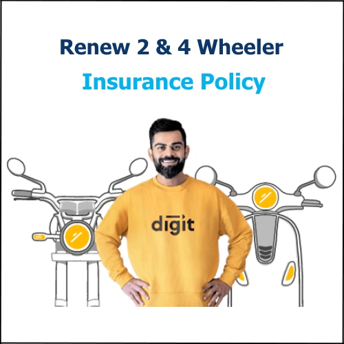 Renew Your Two-Wheeler Go Digit Insurance Policy