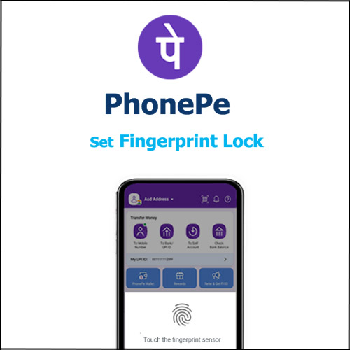 Set Fingerprint Lock on PhonePe App