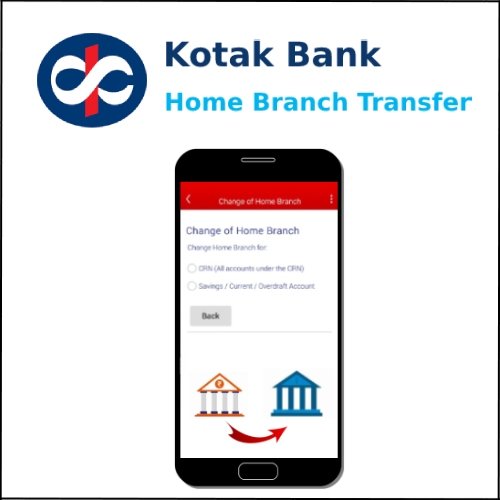 Transfer your Kotak branch from One State to another or from One City to another Online