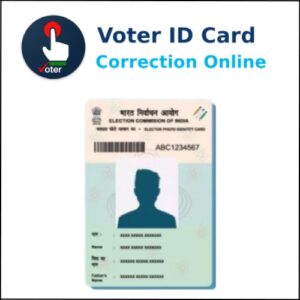 voter id card correction haryana