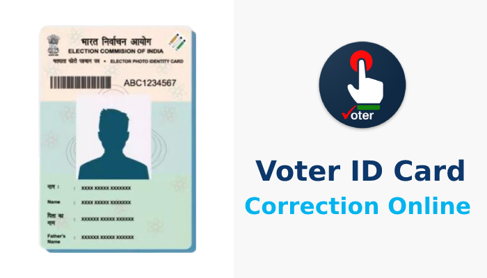 Voter ID Card Correction Online Using Voter Helpline App
