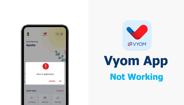 Vyom App Not Working Try These Simple Fixes