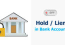 What is Hold or Lien or Stop in Bank Account